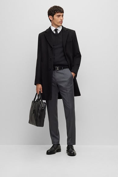 ΠΛΕΚΤH ΜΠΛΟΥΖΑ BOSS - 001 ΜΑΥΡΟ